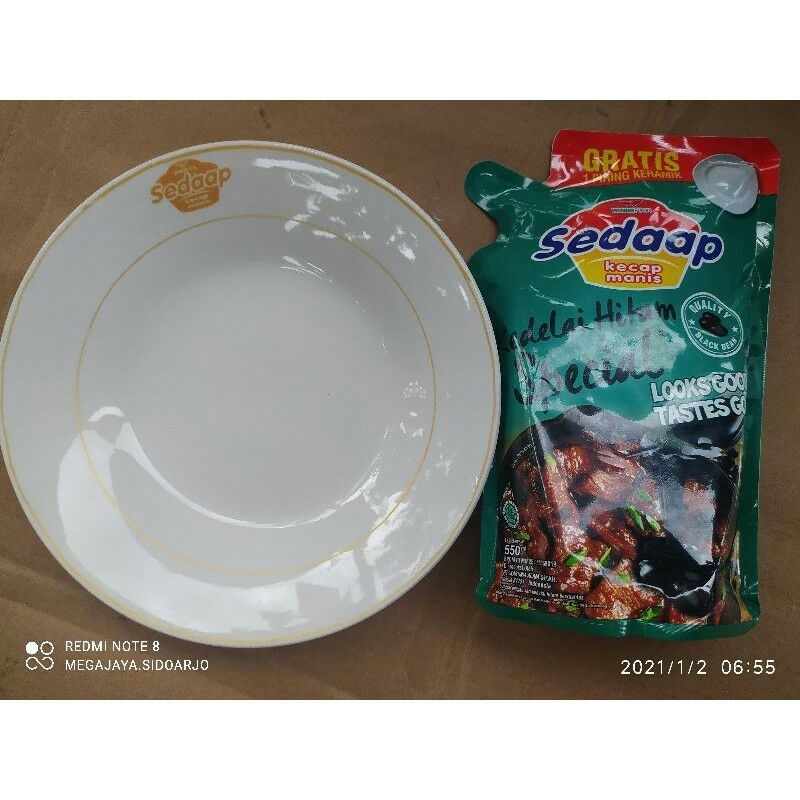

Kecap sedaap special FREE piring 770gr