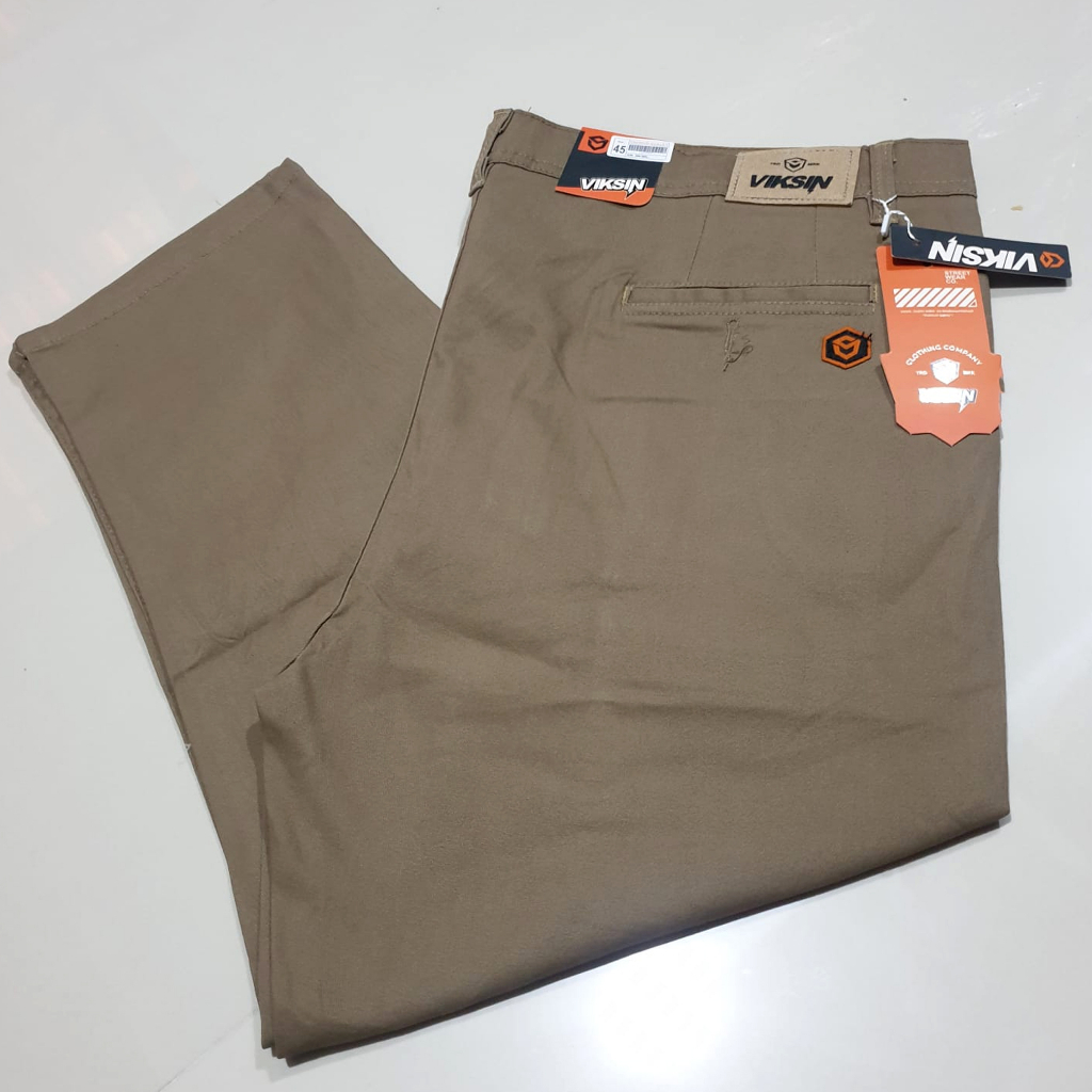 BIG SIZE CELANA CHINOS PANJANG JUMBO SUPER PREMIUM KUALITAS NYAMAN MELAR TERBARU