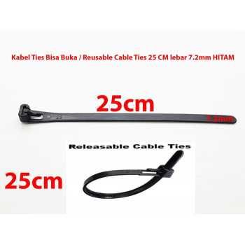 Reusable Cable Ties / Kabel Ties Bisa Dibuka