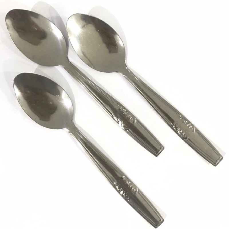 Sendok Teh Sendok Bebek isi 12 PCS 1 LUSIN Stainless Steel GSF 333 GSF 702 Sendok Kuah Sendok Makan Serbaguna