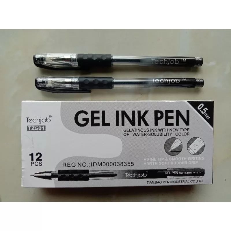 

Bolpoin Gel Techjob TZ501 Bolpoin Hitam (2 pcs) Murah