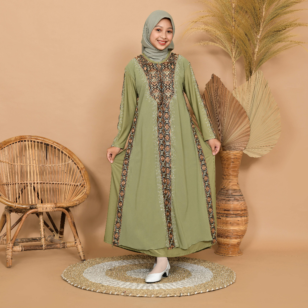 Abiyyuco TA8015A | Gamis Abaya Turkey Anak (Bonus Masker) / Gamis Abaya Turki Anak / Bisa Dipesan Couple dengan abaya Ibunya, ready untuk anak usia 4 sampai 13 tahun, Bahan Jersey dan Ceruty, ready 8 warna