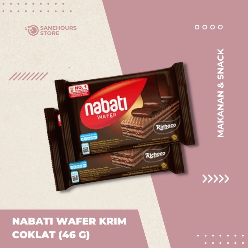 

Richesee Nabati Wafer Krim 46 Gram