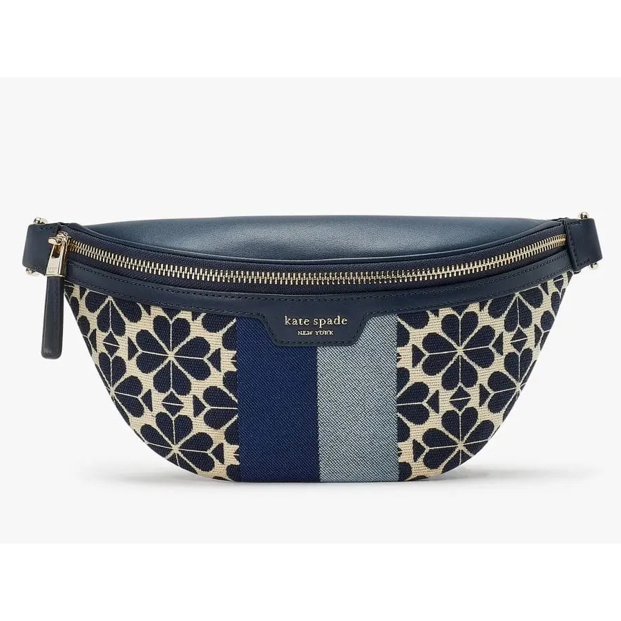 KS Flower Jacquard Medium Belt Bag