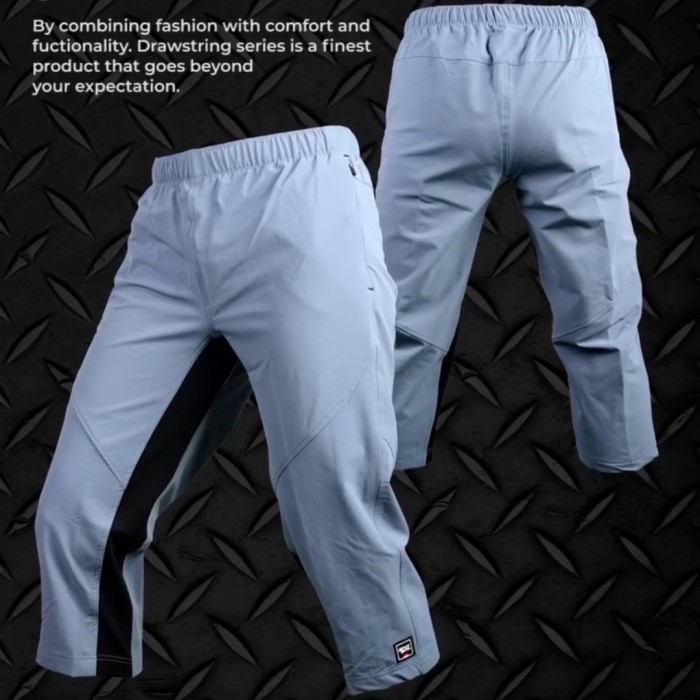 PVR IND Celana Gowes Drawstring 3/4 Non Tali Bawah - Cycling pants gowes - Celana Bersepeda
