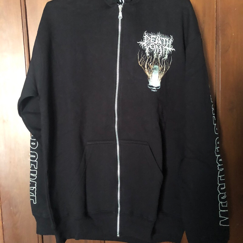 Zip Hoodie Death Vomit - Messenger of Hate