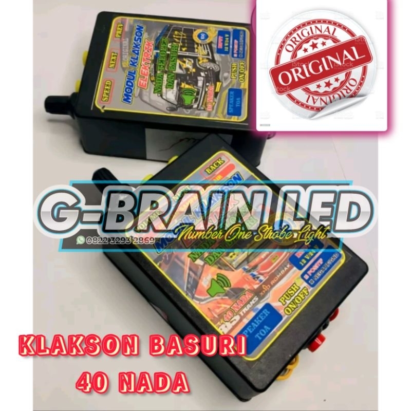 MODUL KLAKSON BASURI 40 NADA 12V/24V ELEKTRIK TOA