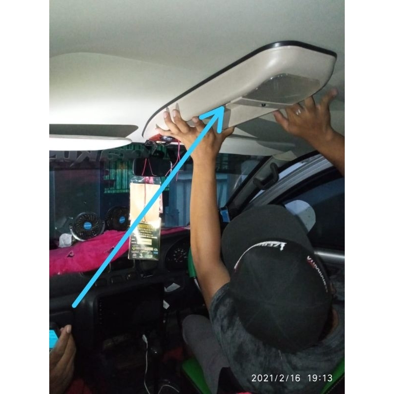 Tempat Tisu atap Espass Lampu Led CREAM