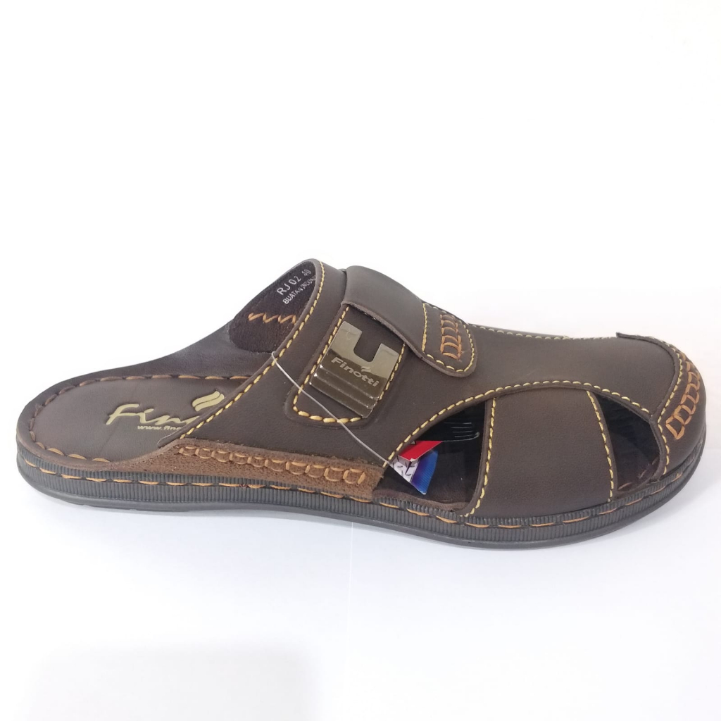 Finotti RJ 02 Sandal Bakpao Asli Original / Sepatu Sandal Cowok Premium / Sendal Pria Fashion