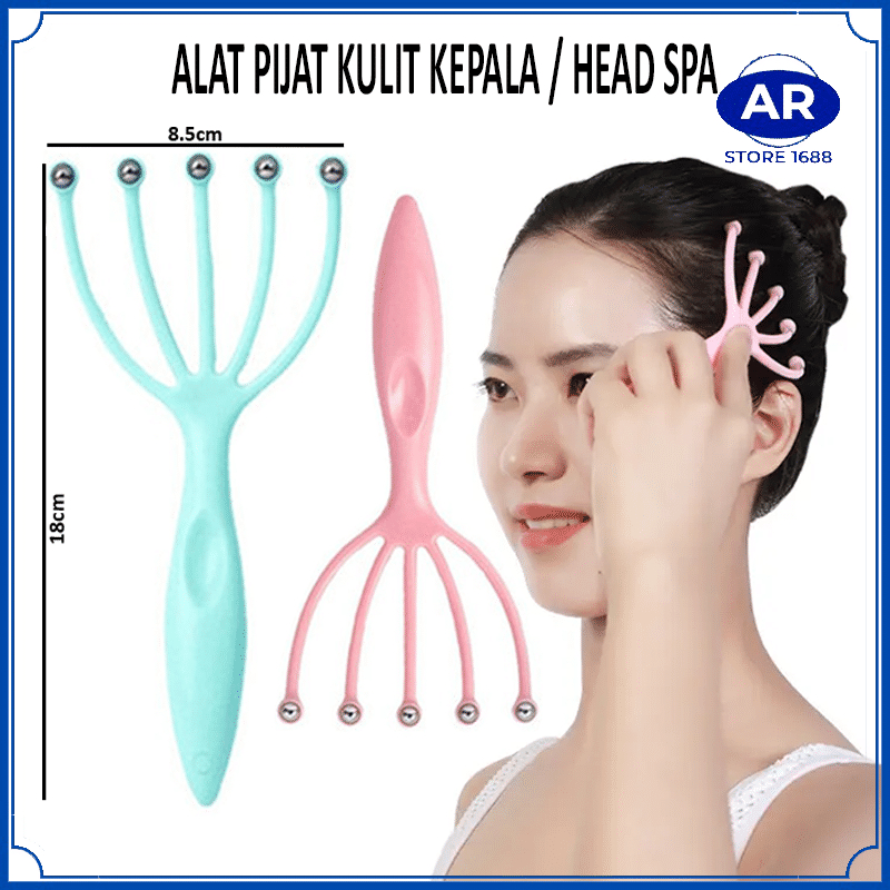 AR BOKOMA ALAT PIJAT TERAPI KEPALA/BADAN / HEAD SPA MASSAGER