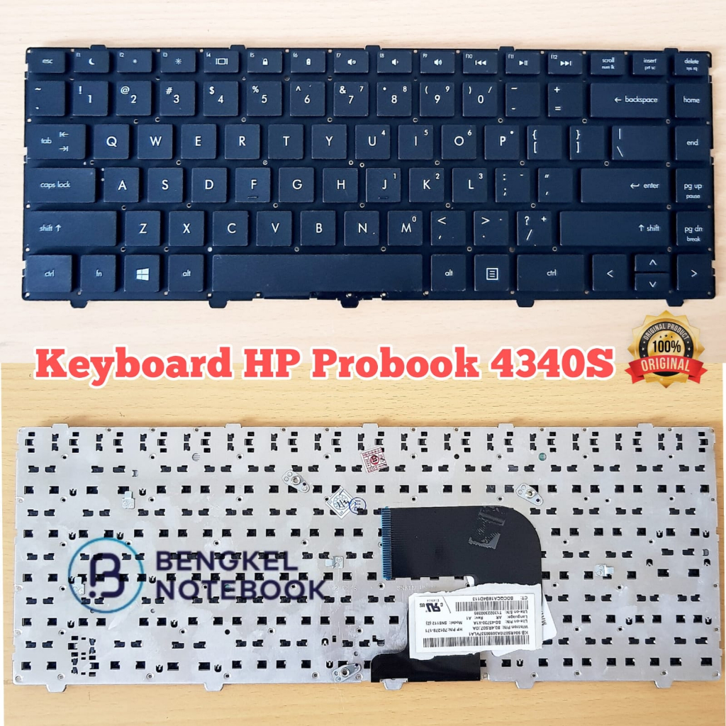 Keyboard Laptop HP Probook 4340s 4341s 4345s 4346s