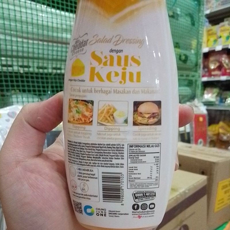 Mama suka saus keju 300gr / keju / saus keju / salad dressing / cheesy mayo