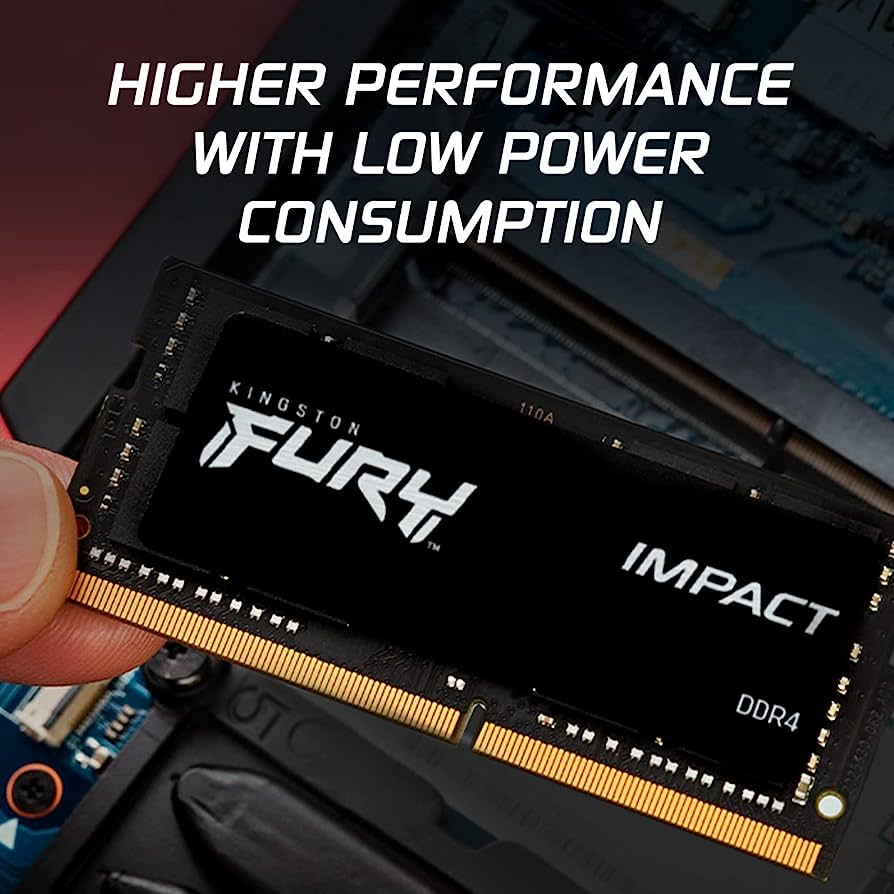 KINGSTON FURY IMPACT SODIMM 8GB DDR4 3200MHz PC 25600 | KF432S20IB/8