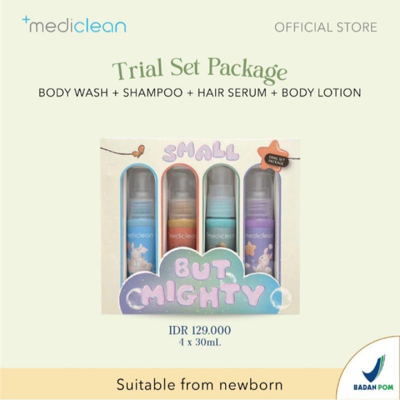 Mediclean Trial Set / Travel Set 120gr
