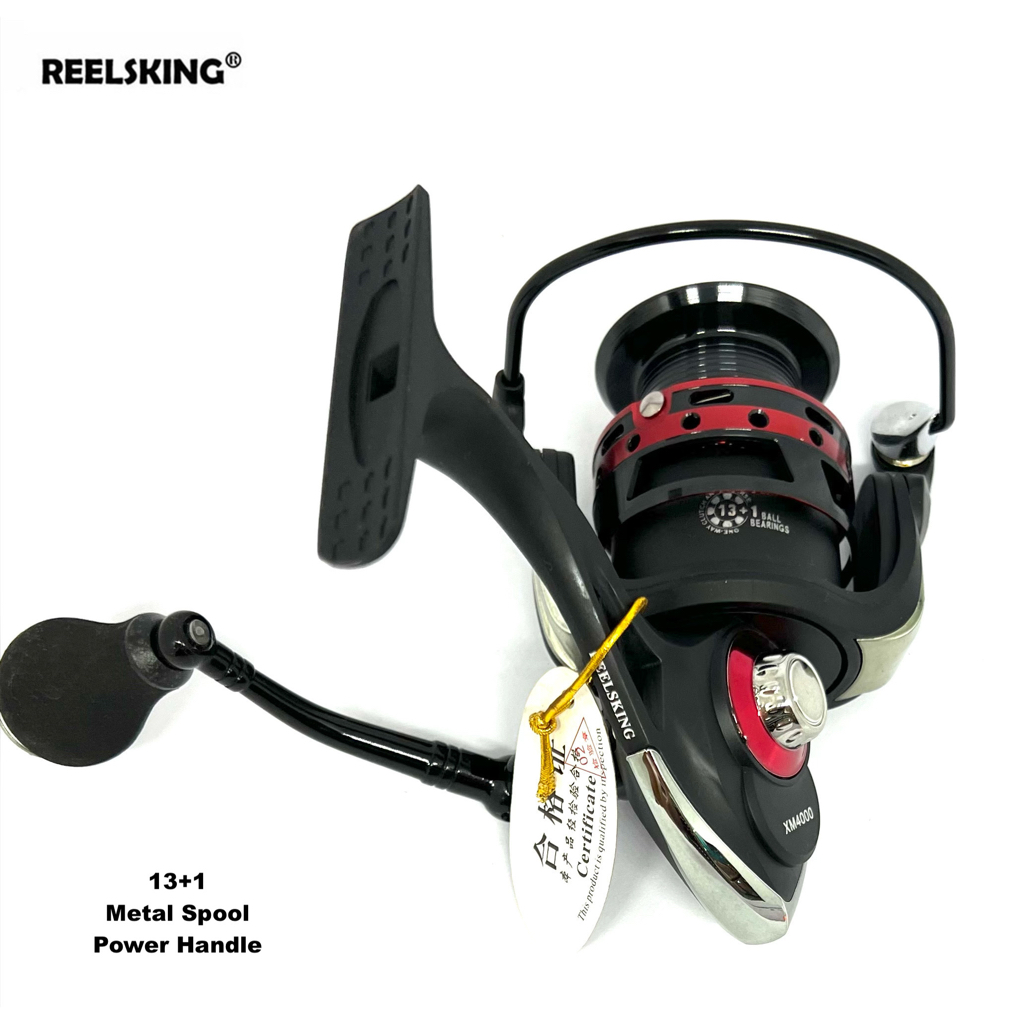 Reel Power Handle One Way Spool Handle Metal Reelsking XM 6000