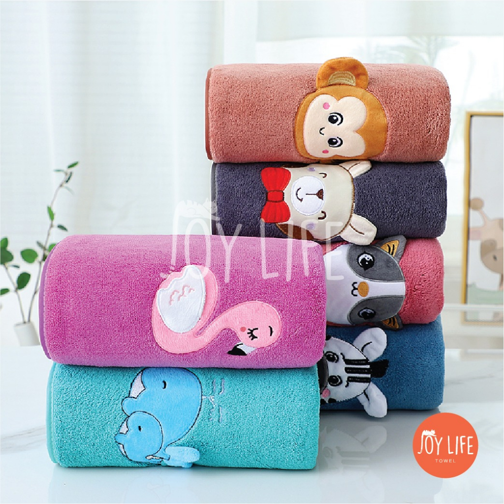 Handuk mandi kumakids anak 60x120cm dan 50x100cm daya serap tinggi dan lembut