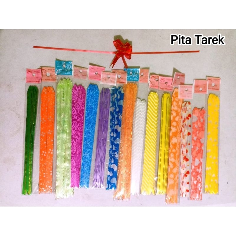 

(10) PCS Pita Serut Kecil - Pita Tarek Kecil 19CM Kurang Lebih Panjangnya