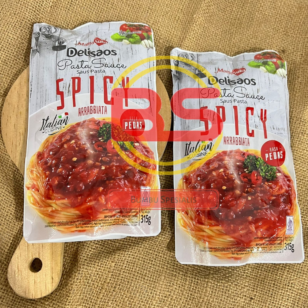 MAMASUKA DELISAOS  Saus Pasta / Spicy Arrabbiata 315gr