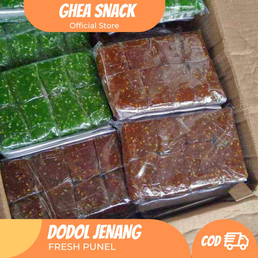 

DODOL WIJEN ISI 30 PCS - ASLI JENANG MAOS KHAS CILACAP RASA ORIGINAL DAN PANDAN