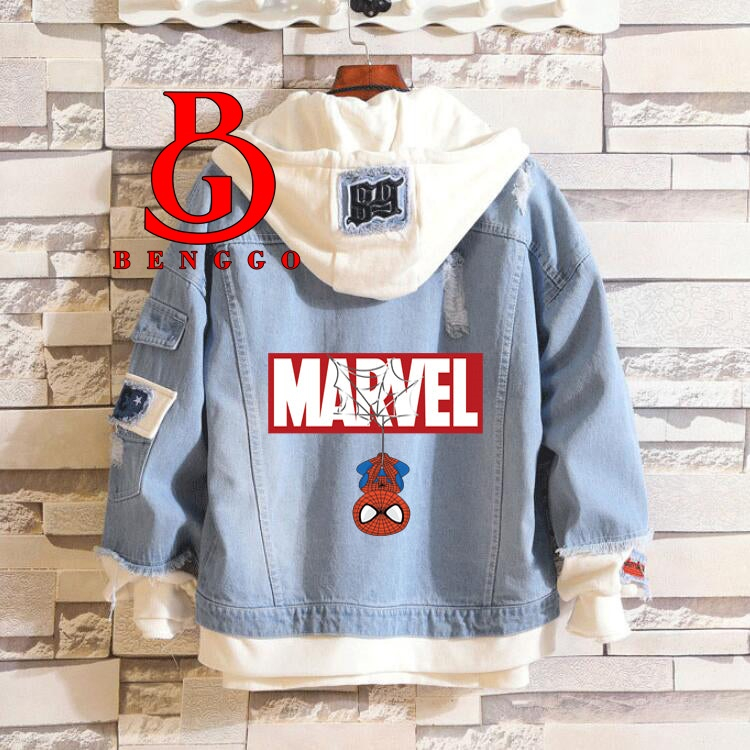 BENGGO.ID | Jaket Jeans Oversize / Jaket Jeans Oversize Pria / Jaket Jeans Oversize Wanita / Jaket J