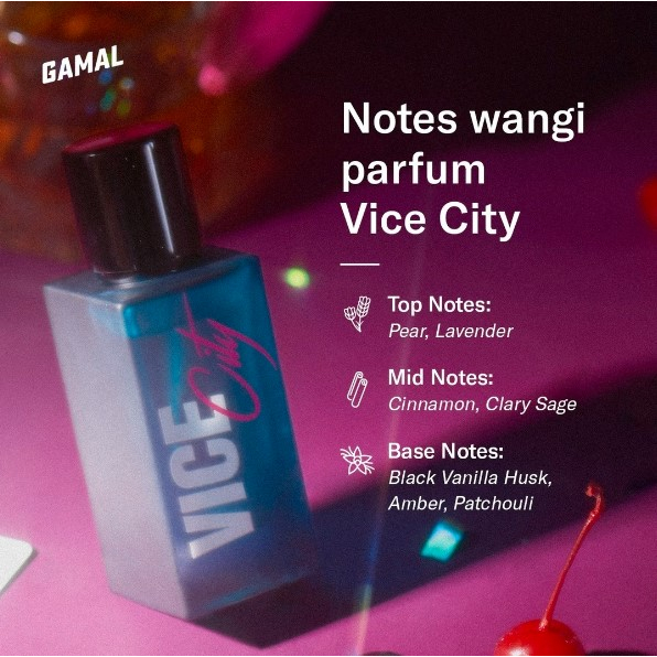 Parfum Vice City by Gamal Men - EDP 50ml