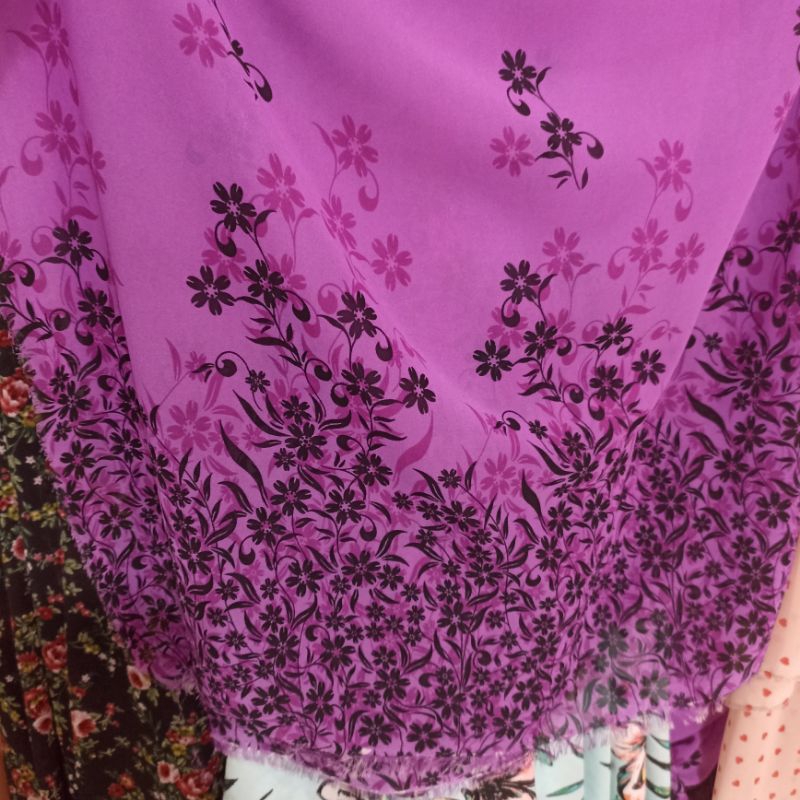 kain ceruty babydoll premium // kain ceruty impor // kain bahan // kain ceruty premium // kain cerut