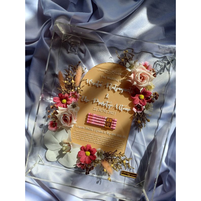 RENJANA FRAME - Bingkai Mahar Akrilik 3D