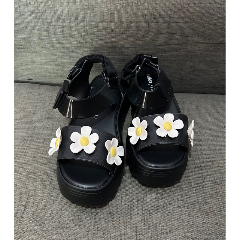 Sepatu melissa lazy oaf flower miror