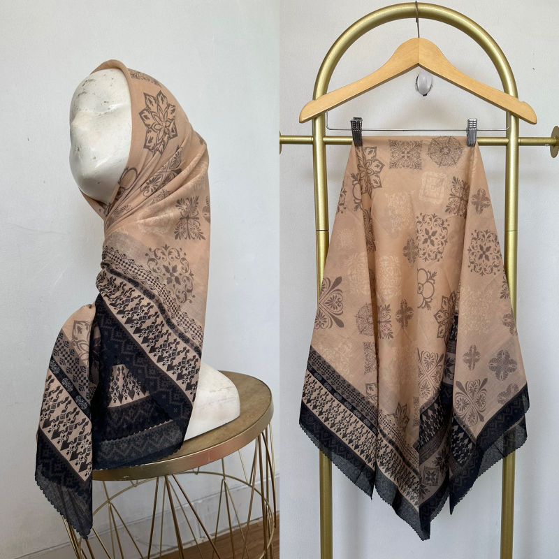 Afrahijab/ Segi Empat Voal Motif 119