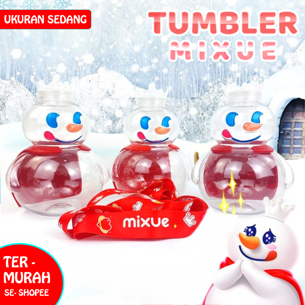 Botol Minum Tumbler Mixue Tempat Minum/ Botol Minum Mixue 131