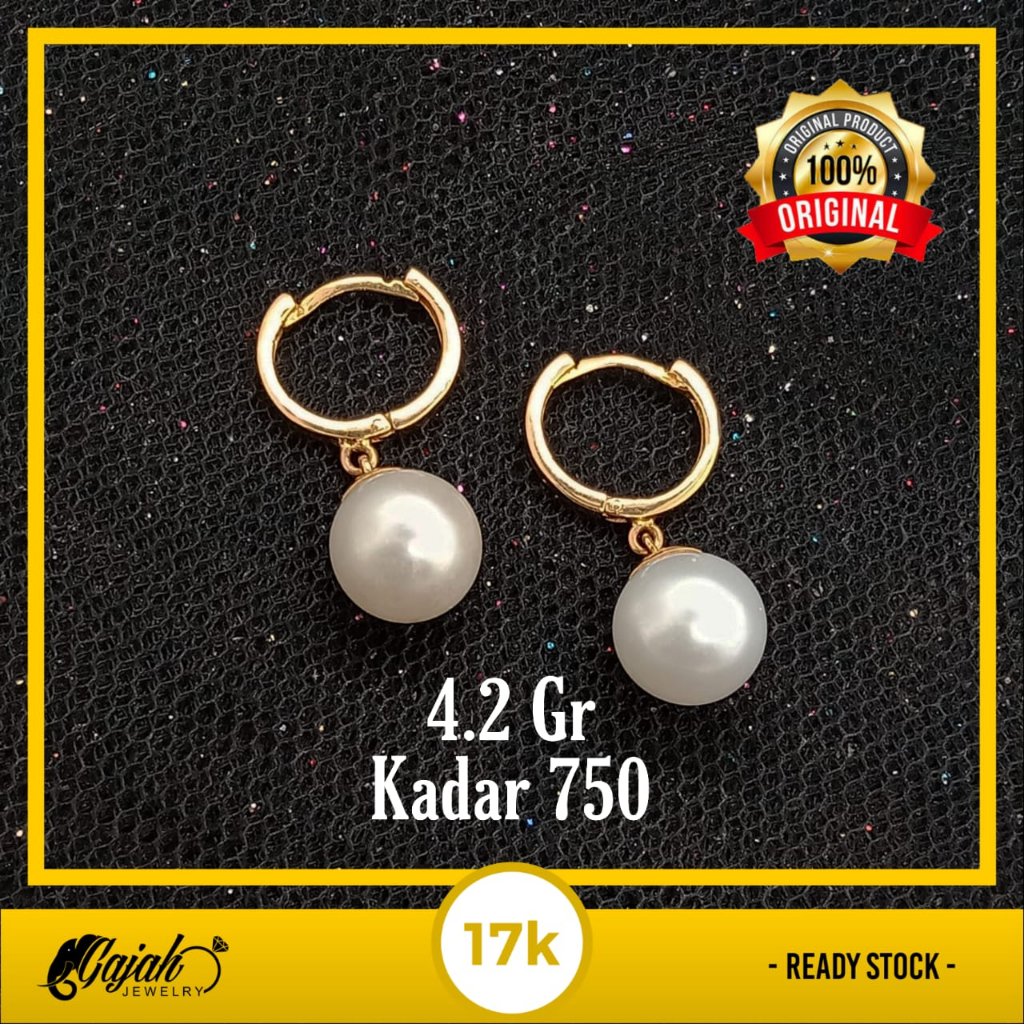 Anting Emas 17K - 4.2 Gr Kadar 750 - 5411