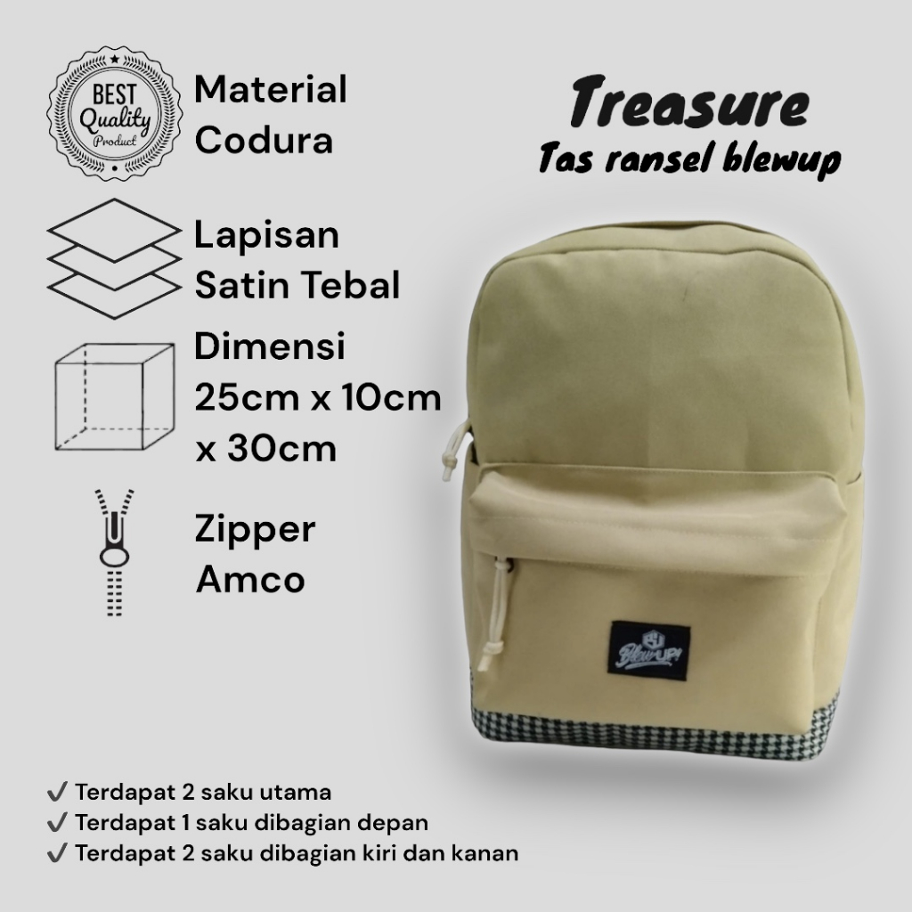 Tas Ransel Blewup Treasure