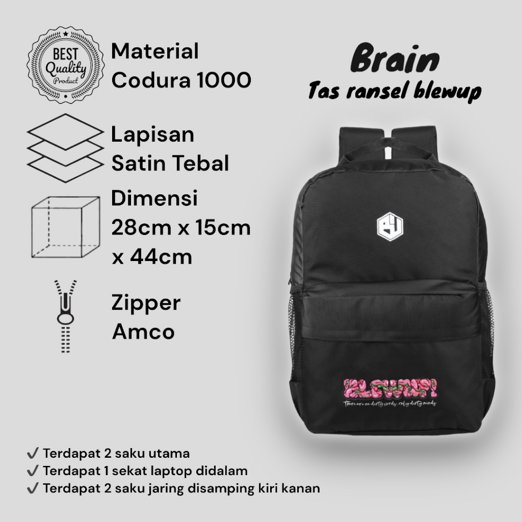 Ransel Backpack BlewUp Brain