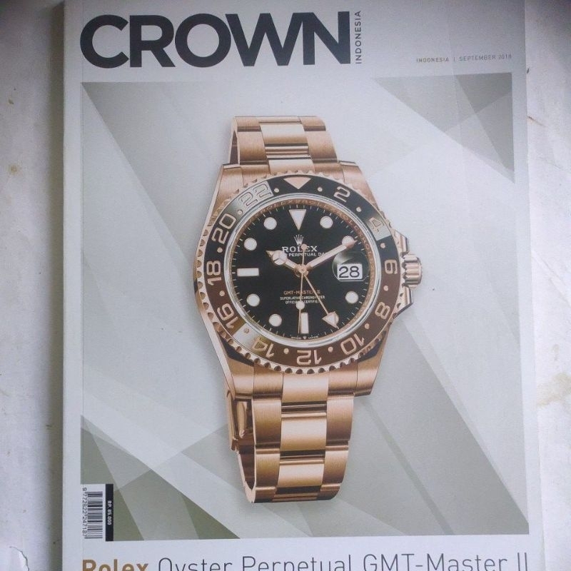 Buku Original Crown Indonesia Rolex Oyster Perpetual GMT-Master II