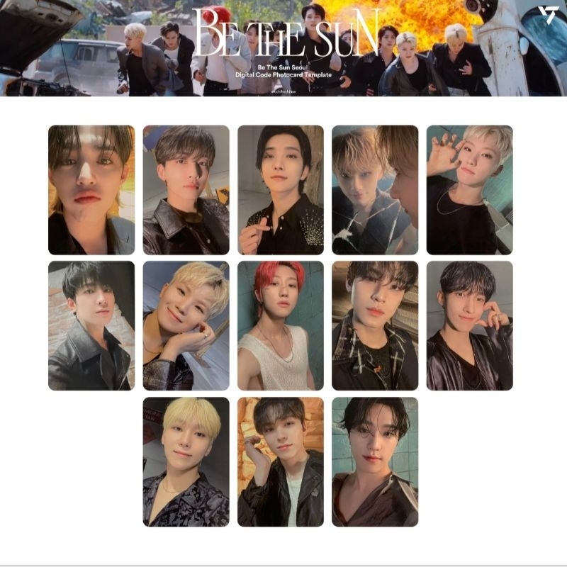 READY STOCK Sharing Seventeen Be The Sun Digicode
