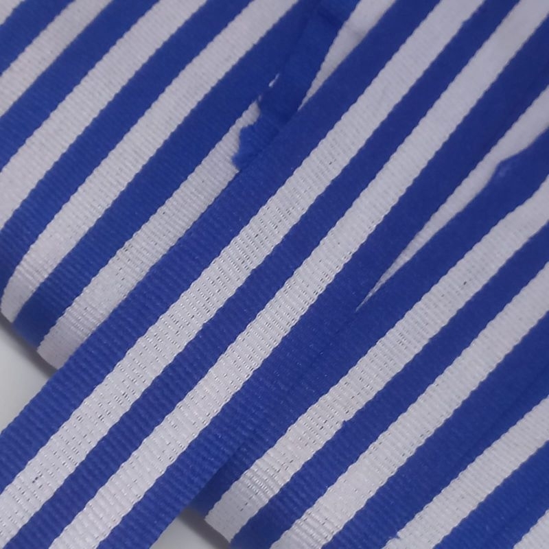 

pita medali (salur biru) 3 cm.per meter