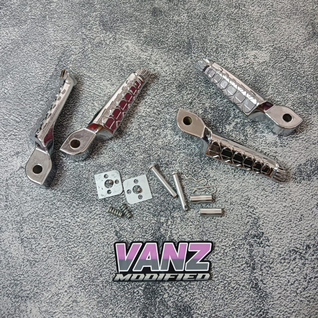 step aprilia crome / step pijakan honda step aprilia / step Aprilia honda step aprilia