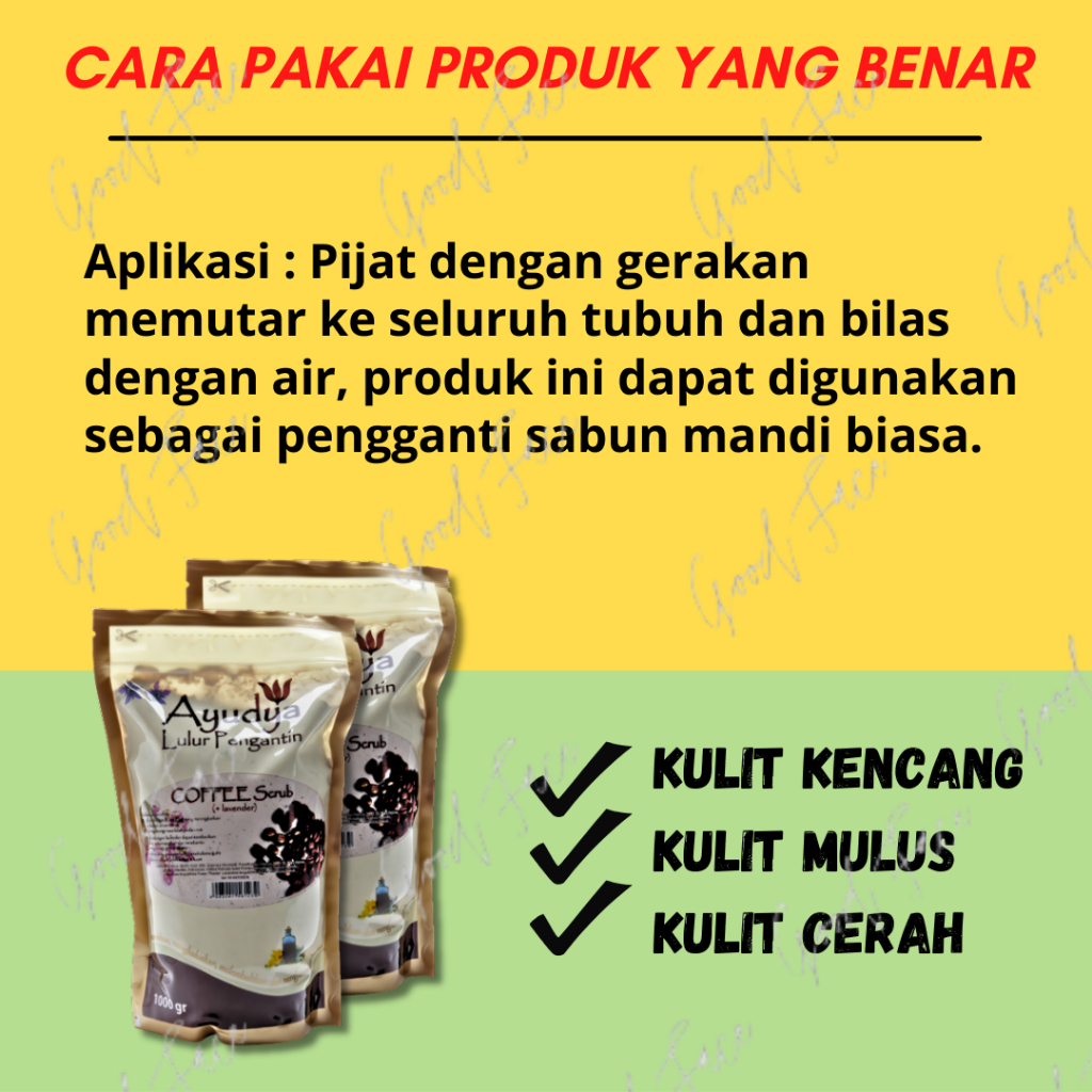 Ayudya Lulur Pengantin Coffee 1000