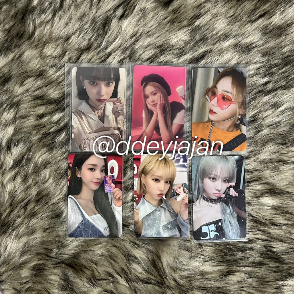 WTS AAB PC PHOTOCARD KARINA WINTER AESPA synk dive nunmul cashbee forever epoxy pc only live streami