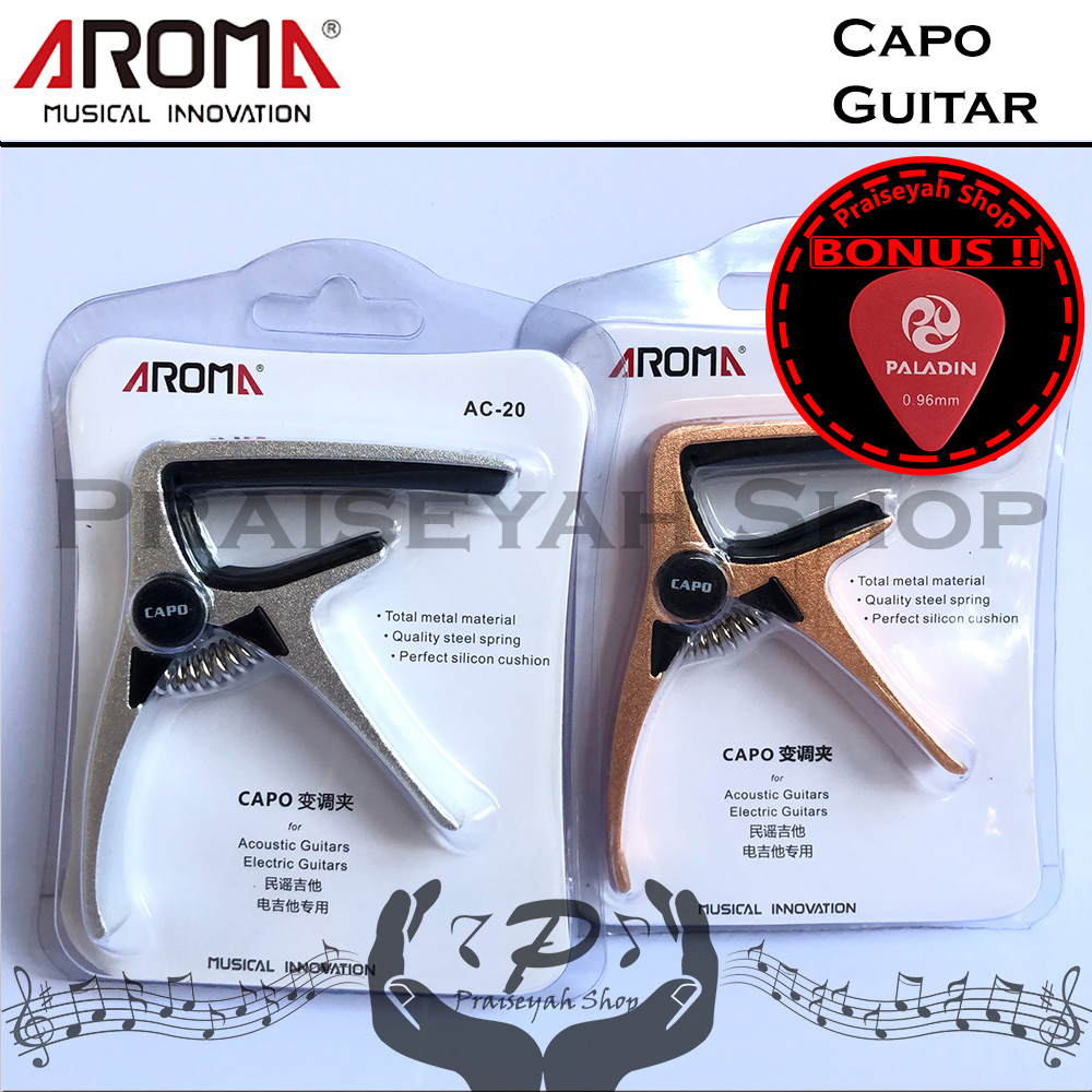 Capo Gitar Akustik Klasik Nylon Atau String Kapo