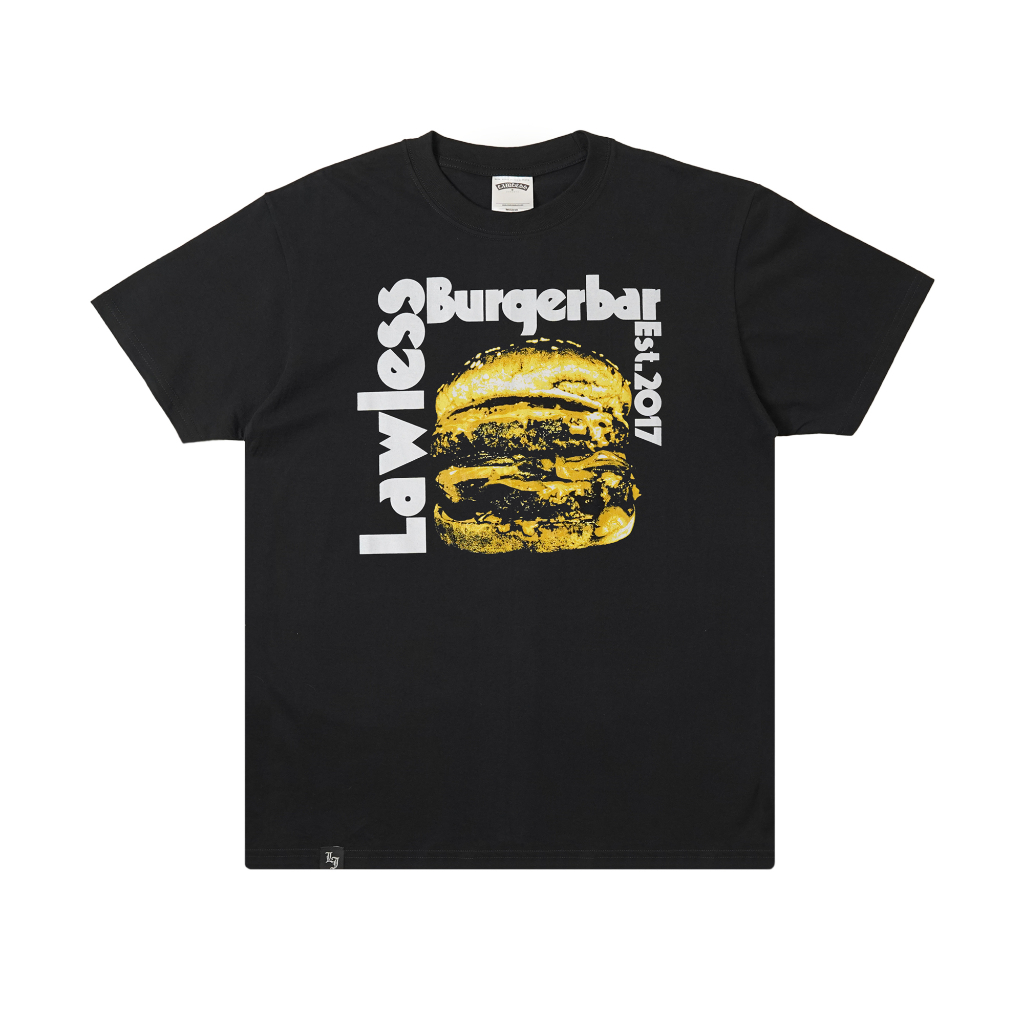BAJU KAOS LAWLESS BURGERBAR – BURGERNAUT