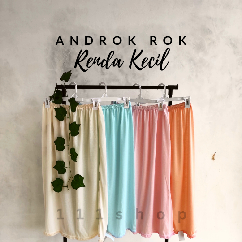 ANDROK ROK DALAMAN WANITA PENDEK ALLSIZE MERK LOVENA