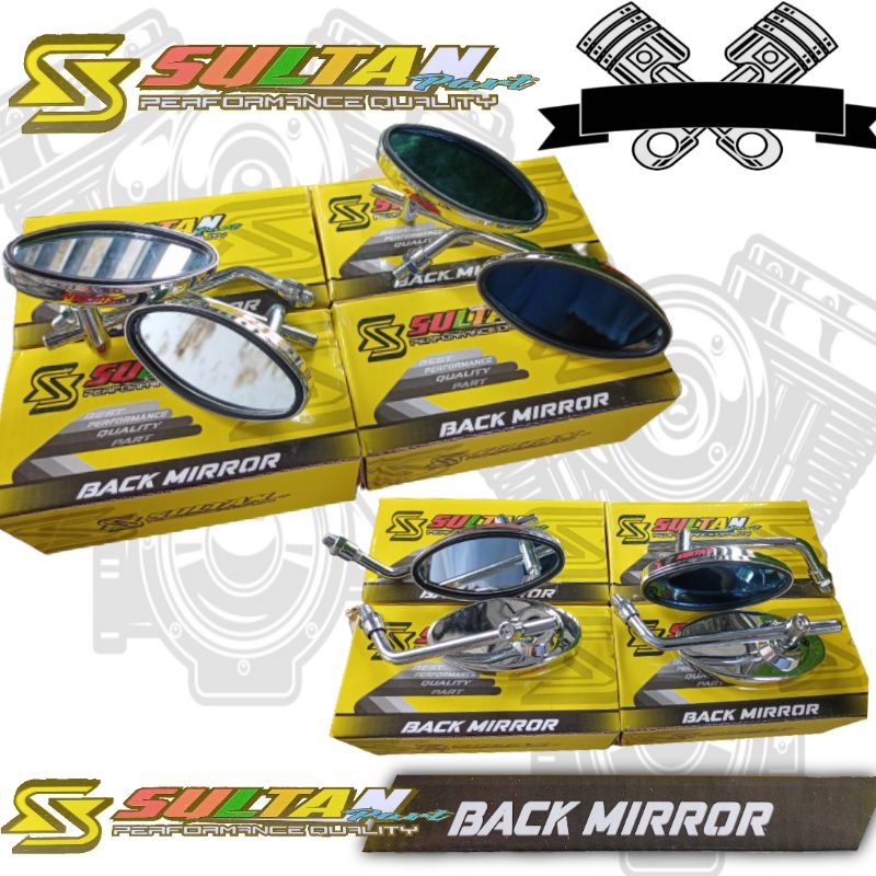 SPION OVAL SULTAN PART SPION MODEL DAYTONA OVAL LONJONG KECIL UNIVERSAL