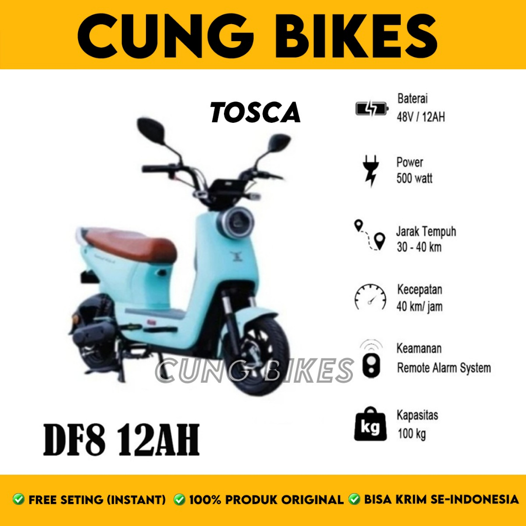 SEPEDA LISTRIK UWINFLY DF8- RF8