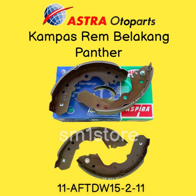 TDW Kampas Rem Tromol Belakang Panther 15-2-11