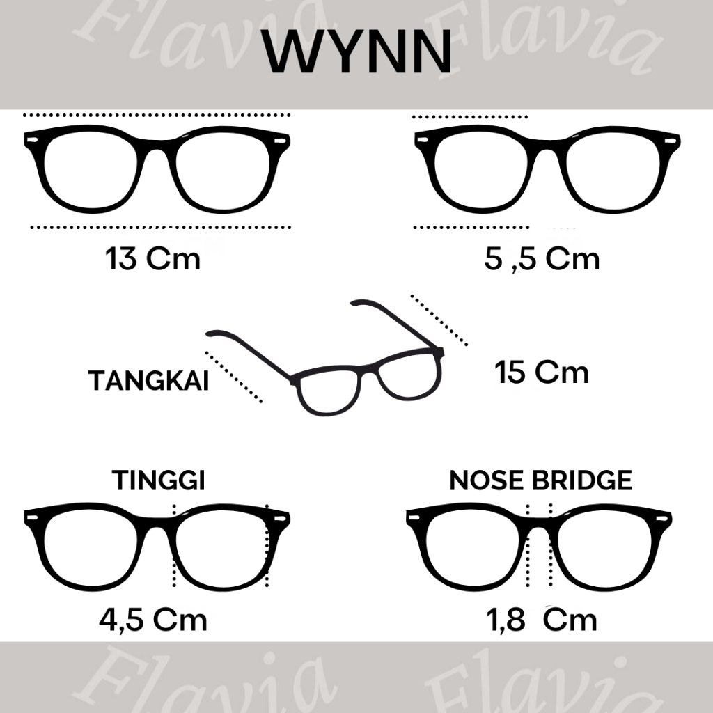 Flavia Eyewear - Kacamata Wynn Oval Acetat  (custom minus, photochromic, blueray, bluechromic dan photobrown)