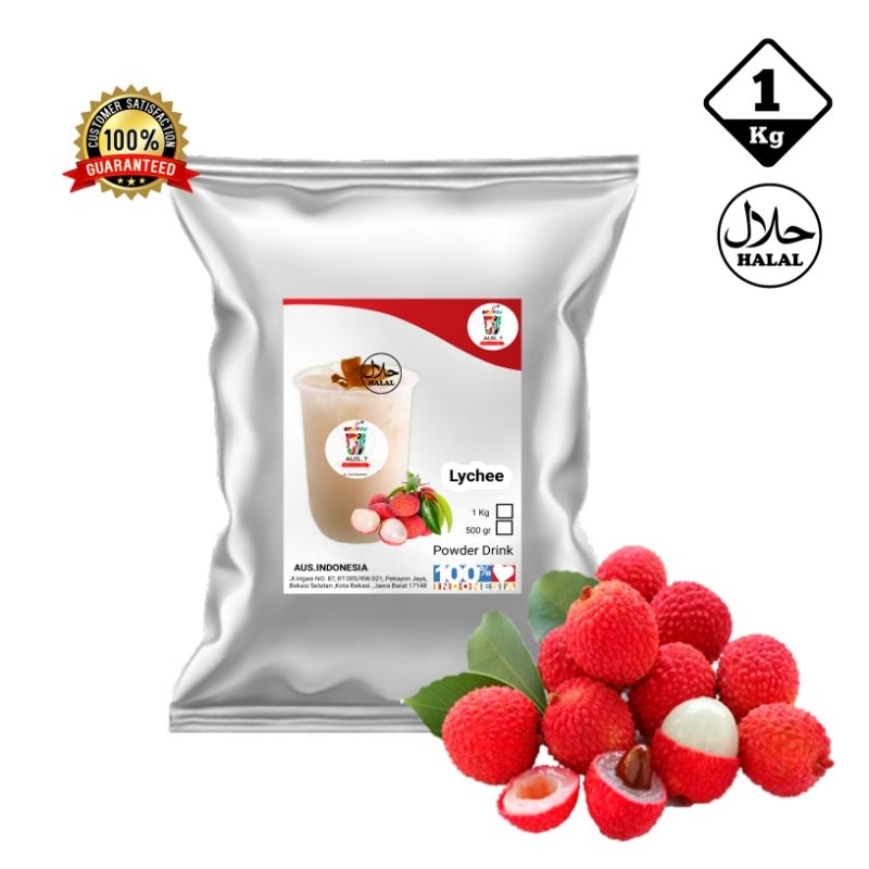 

Bubuk Minuman Lychee - Powder Drink - Lychee Regular 1KG