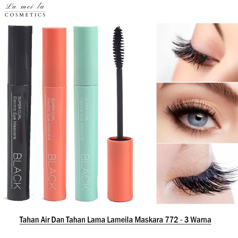 LAMEILA Mascara 3D Tebal Tiga Warna Maskara bulu mata (LM 772)