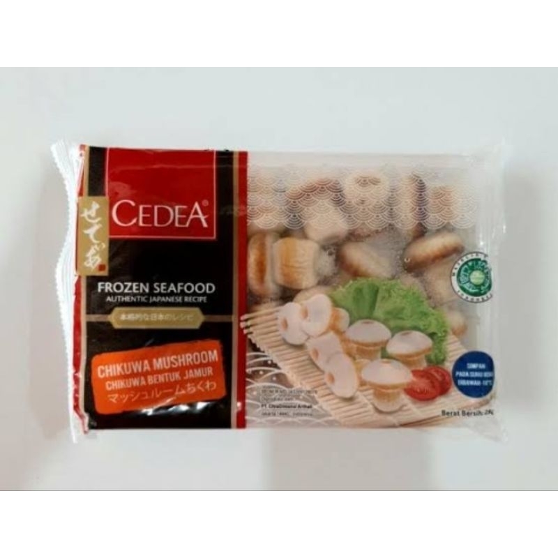 Cedea Chikuwa Bentuk Jamur / Chikuwa Mushroom | Berat Bersih 500gr