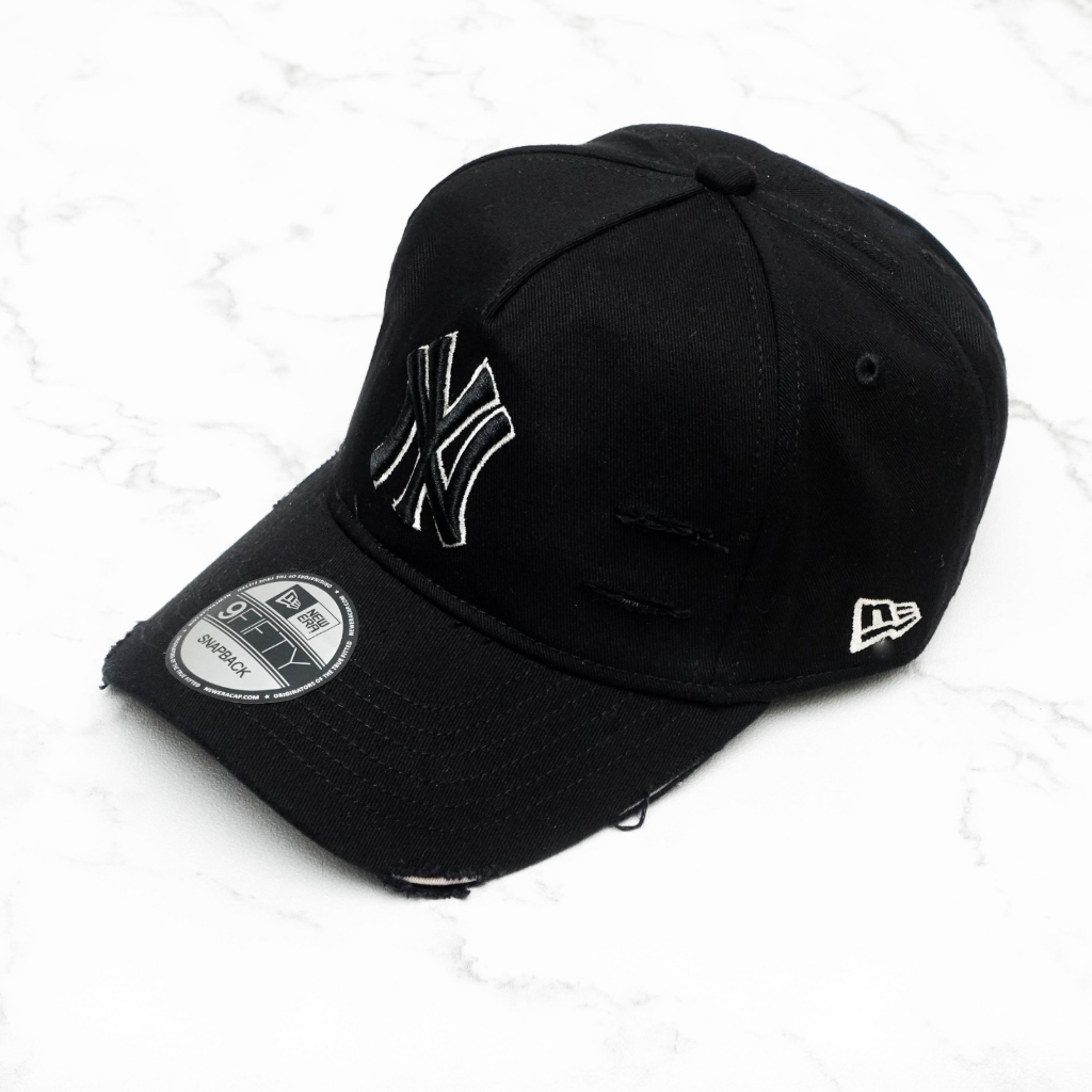 Topi NY MLB Baseball Pria Import Mirror Ori Motif Sobek